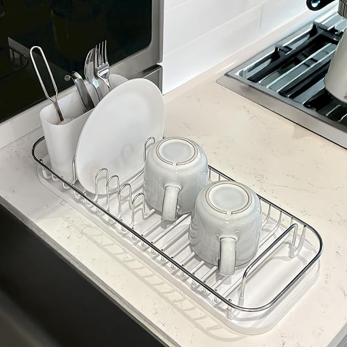 SunnyPoint 304 Stainless Steel NeverRust Compact Dish Drying Rack