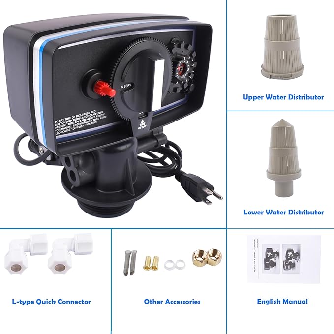 5600 Water Softener Timer, 110V 12 Day Timer Control Valve