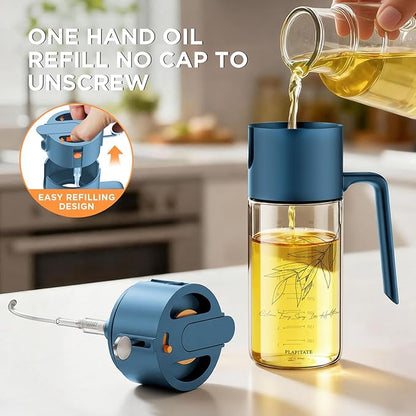 PLAPITATE 17oz/500ml Premium Olive Oil Sprayer