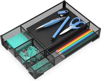 Desk Drawer Organizer, Office Desk Organizer Tray