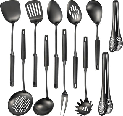 304 Stainlss Steel Matte Kitchen Utensils Set, Pasta Server