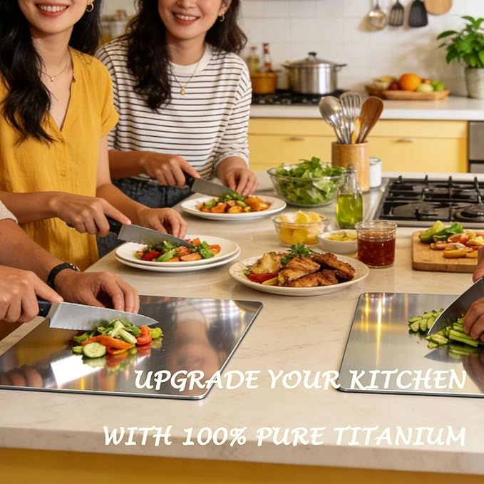 100% Pure Titanium Cutting Board, Titanium Cutting Boards
