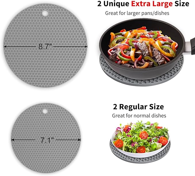 Silicone Trivet Mats
