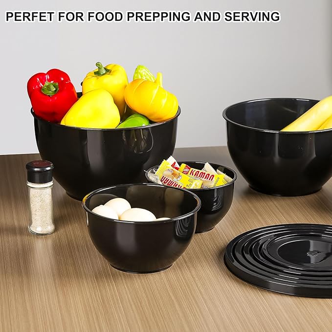 Greentainer Plastic Mixing Bowls