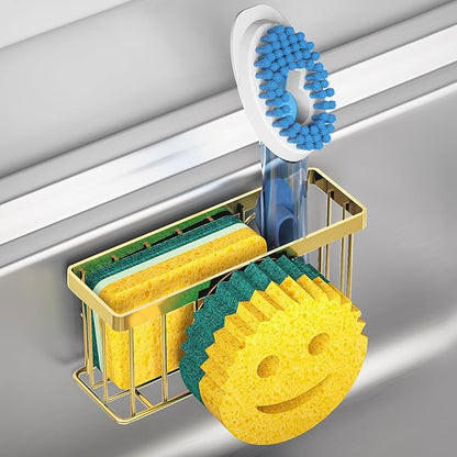 MURLONG Sponge Holder Smiley Face, Sink Caddy