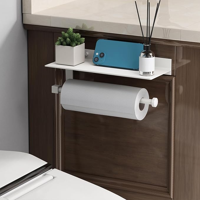 Danpoo White Paper Towel Holder