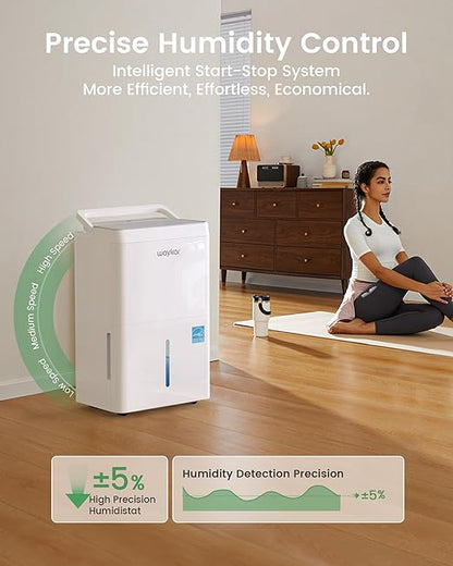 Waykar 5000 Sq.Ft 2025 Energy Star Dehumidifier