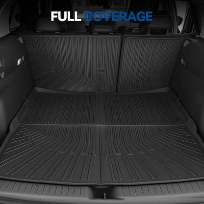 Custom Fit Floor Mats for Toyota Camry 2002-2006, All Weather TPE Floor Liners with Trunk Mat, Odorless Full Set Interior Accessories