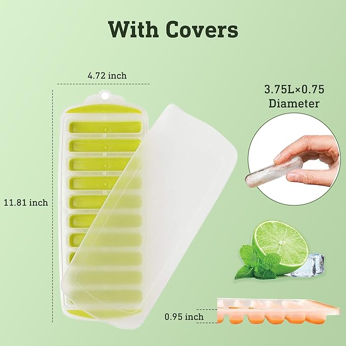 Water Bottle Silicone Ice Cube Tray by Lily's Home