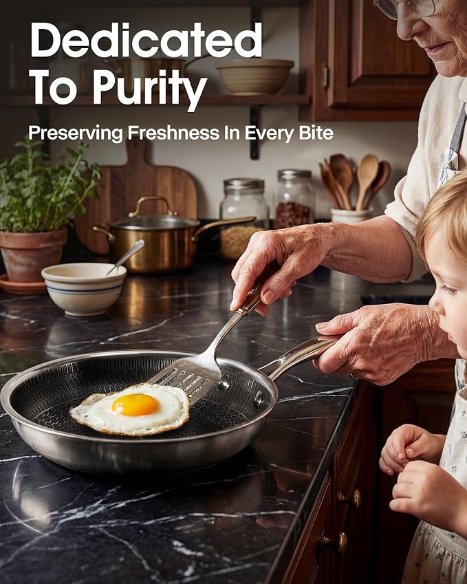 USELUCK Nonstick Frying Pans
