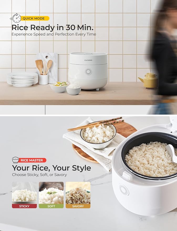 CUCKOO Micom Rice Cooker 6-Cup Uncooked / 12-Cup Cooked