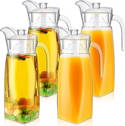 Didaey 4 Pcs Acrylic Water Pitcher