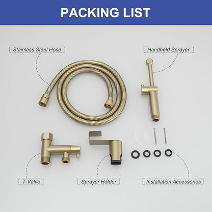 Handheld Bidet Sprayer for Toilet, Handheld Sprayer Attachment for Toilet