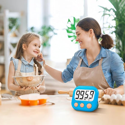 6 Pack Digital Kitchen Timer Small Classroom Timers