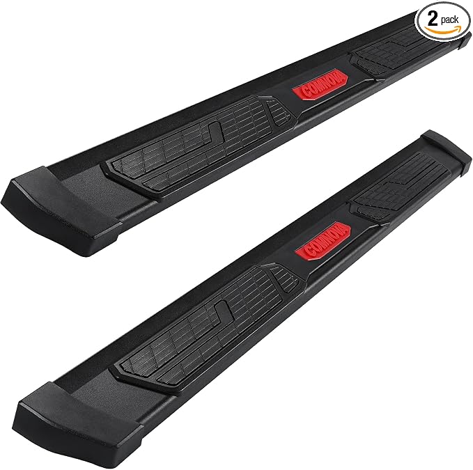 COMNOVA 6 Inch Running Boards Compatible with 2002-2008 Dodge Ram 1500 Quad Cab,2003-2009 Ram 2500 3500 Quad Cab, Step Bars Truck Nerf Bars Steps Made with Heavy Duty Carbon Steel.
