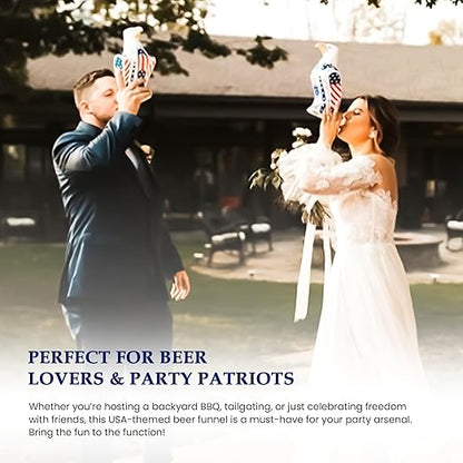 Freedom Funnel – Patriotic Eagle Beer Funnel
