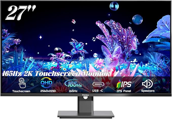 27 Inch 2K 165Hz Gaming Touch Screen Computer Monitor