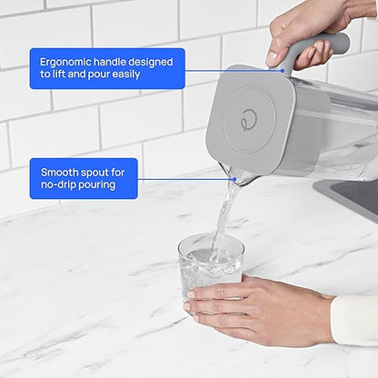 Culligan with ZeroWater Technology 10-Cup Water Filter Pitcher – Includes