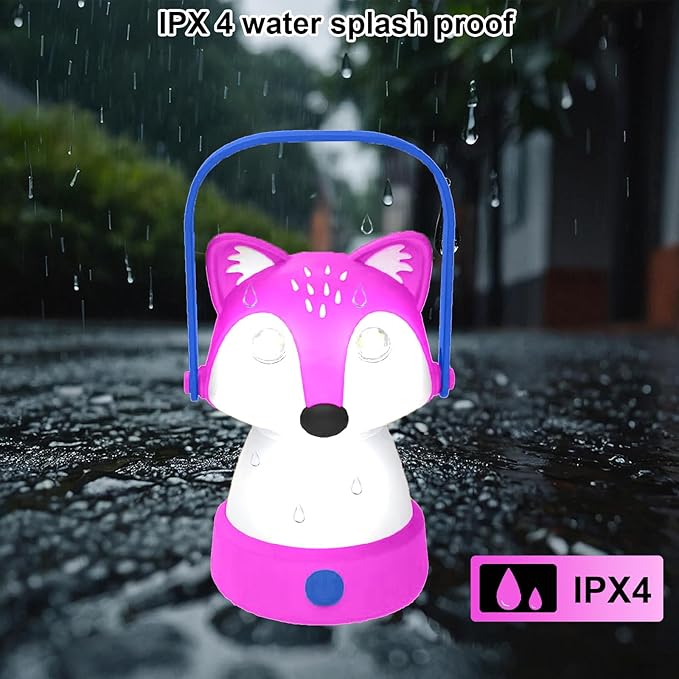 Kids Camping Essentials ??LED Kids Lantern and Rechargeable Kids Headlamp Set | Multiple Purposes Kids Nightlight/Flashlight Toys ?“Holiday, Halloween N Birthday Gifts for Toddlers and Kids (Pink)