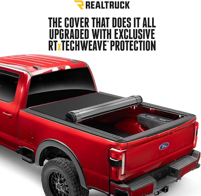 RealTruck TruXedo Sentry CT Hard Rolling Truck Bed Tonneau Cover | 1587016 | Fits 2019-2024 Dodge Ram 1500 with Multi-Function (Split) Tailgate (New Body Style) 6' 4" Bed (76.3")