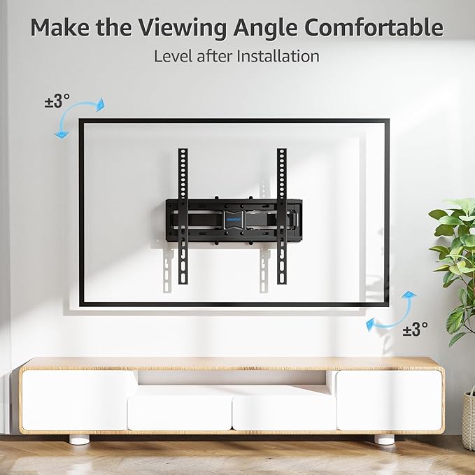 MOUNTUP UL Listed TV Wall Mount, Full Motion TV Mount