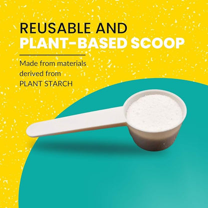 ELEMENT Dish Powder | Grease-Fighting Dish Soap | No Harsh Chemicals, Liquidless, Plastic-Free | Plant-Based Pouch (10 OZ Pouch, Citrus + Vanilla)