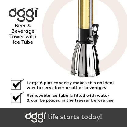 OGGI Beer Tower 88oz