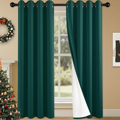 100% Blackout Curtains 95 Inch Length