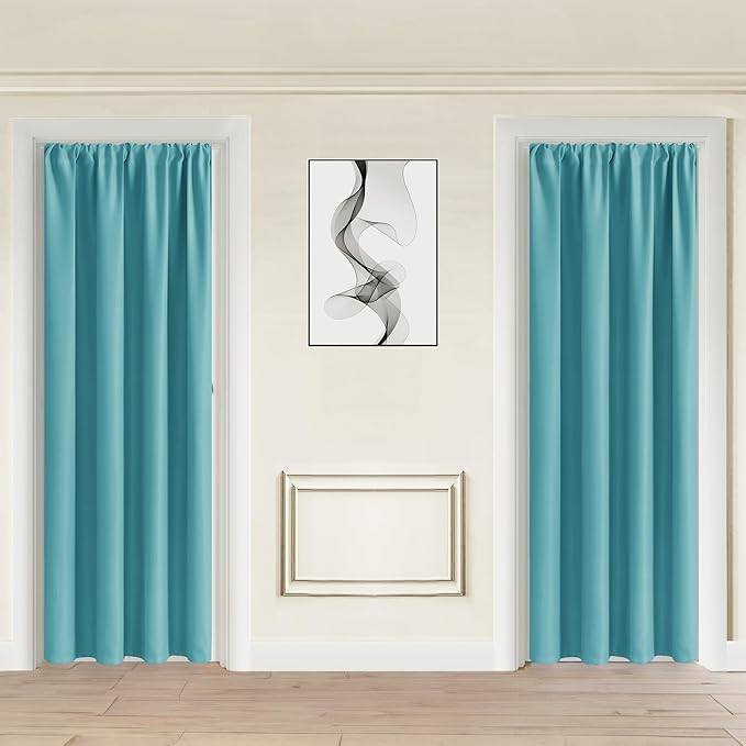JIUZHEN 80 Inch Length Door Curtains
