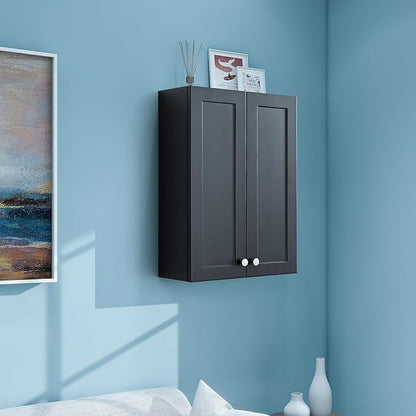 Matte Black Wall Mount Medicine Cabinet