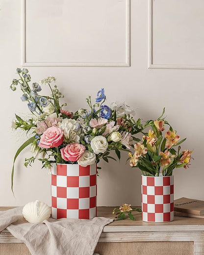 Utensil Holder，7.1"+5.8" Ceramic Kitchen Utensil
