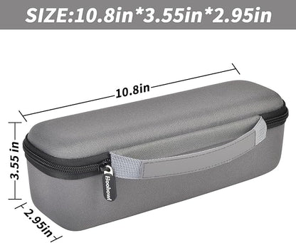 Boobowl Case Compatible with BYSOU/for AsFrost/for SupeDesk/for Outask Camping Light Telescopic and Collapsible Night Mobile Lighting Battery, Outdoor Camping Lantern Bag (Box Only) - Grey