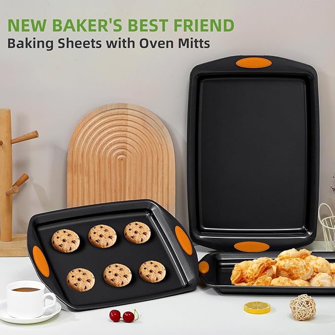 5-Piece Nonstick Baking Pans Set