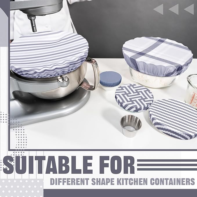 10 Pack Cloth Bowl Covers for Bread Rising