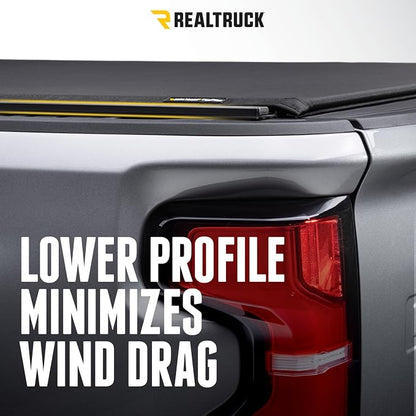 RealTruck TruXedo Pro X15 TS Soft Roll Up Truck Bed Tonneau Cover | 1271116 | Fits 2007-2014 Chevy/GMC Silverado/Sierra 1500/2500/3500HD 6' 7" Bed (80.4")