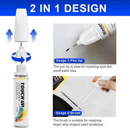 G9K/WA464C Satin Steel Metallic Touch Up Paint Compatible with Chevrolet, Car Paint Scratch Remover for Nicks & Chips Repair, Automotive Paints Exact Match Chevy Silverado/Equinox/Trax/Tahoe