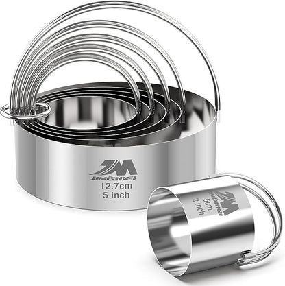 Biscuit Cutter Set for baking 2inch 2.5inch 3inch 3.5inch 4inch 5inch large
