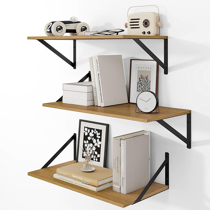 Heimlove 24" W x 12" D Wall Shelves