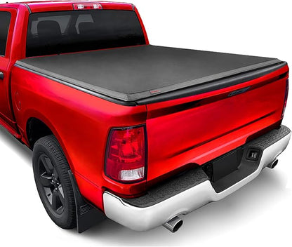 MaxMate Soft Roll-up Truck Bed Tonneau Cover Compatible with 2002-2008 Dodge Ram 1500; 2003-2009 2500 3500 | 6'4" (76") Bed | TCD169056