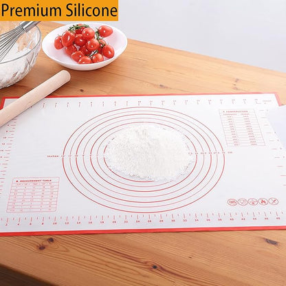 Silicone Baking Mat，Non Stick Rolling Dough