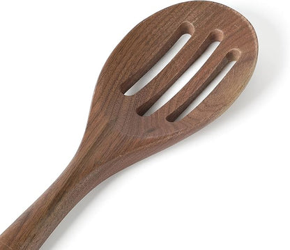 Martha Stewart Bainford 4-Piece Wooden Kitchen Utensil Set, Walnut – Cooking