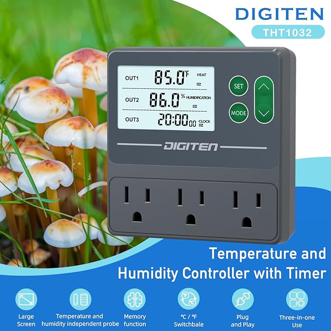 DIGITEN Temperature and Humidity Controller