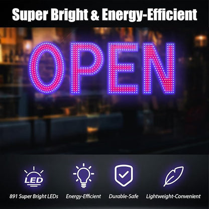 Open Sign for Business