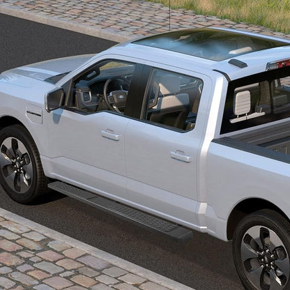 COMNOVA Side Steps Running Boards Compatible with 2019-2026 Chevy Silverado/Sierra 1500 Crew Cab & 2020-2026 Siverado/Sierra 2500HD 3500HD Crew Cab. 6.5 Inches Rock Sliders Truck Side Steps Step Bars.