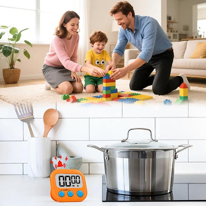 Timer for Kids Teachers Supplies Digital Kitchen Timers for Cooking Large