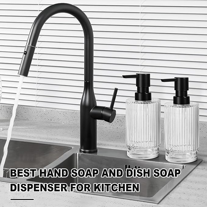 VIMERPA Glass Soap Dispenser