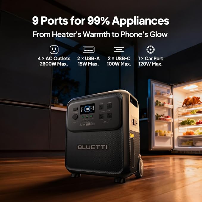BLUETTI Elite 400 Portable Power Station