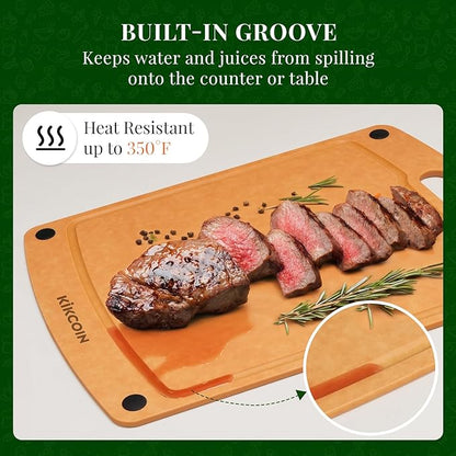 Kikcoin Wood Cutting Board, Cutting Boards