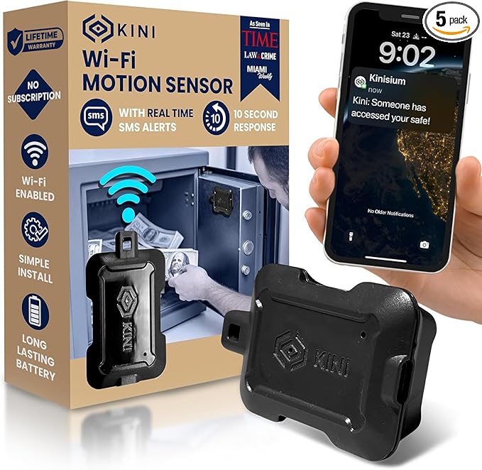 Instant Kini Safe Alert Wi-Fi Motion Sensor Alarm