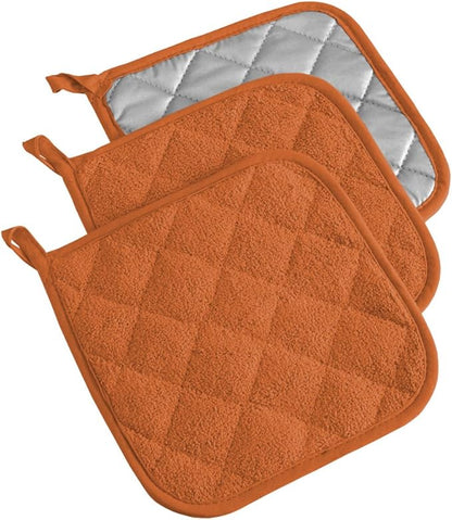 DII Basic Terry Collection Quilted 100% Cotton, 3 Piece